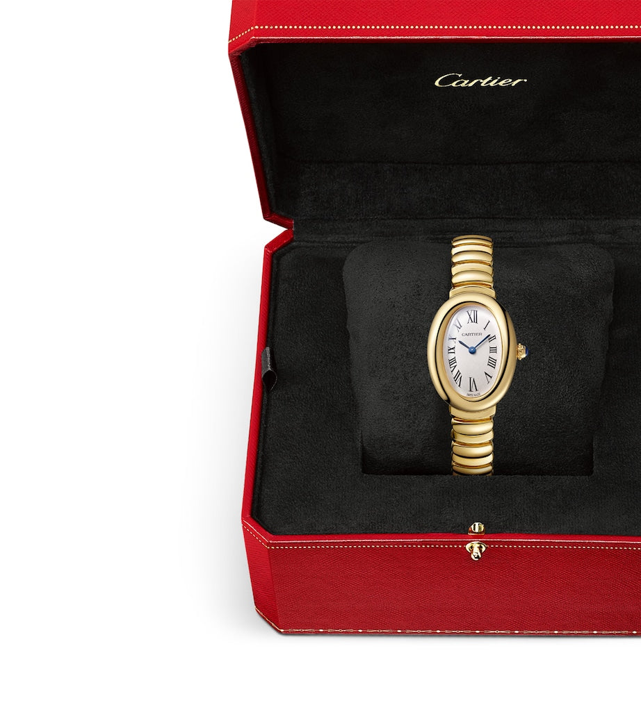 Cartier Small Yellow Gold Baignoire Watch 23.1mm