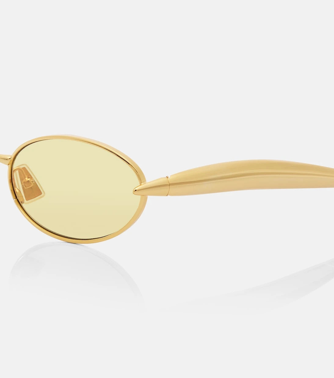Bottega Veneta - Sardine oval sunglasses