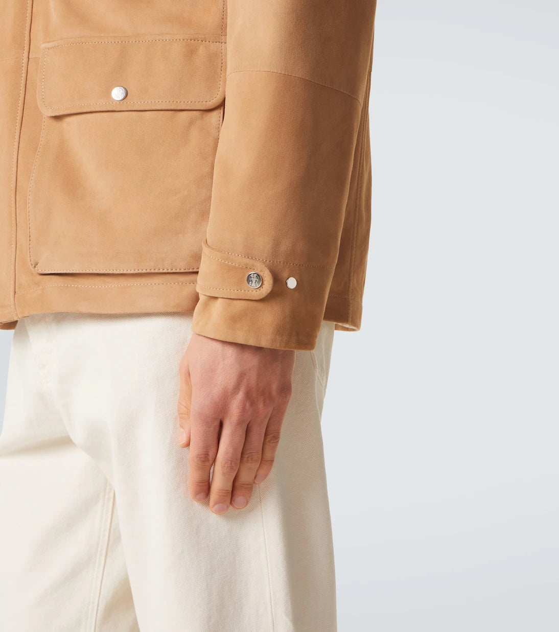 Brunello Cucinelli - Suede field jacket