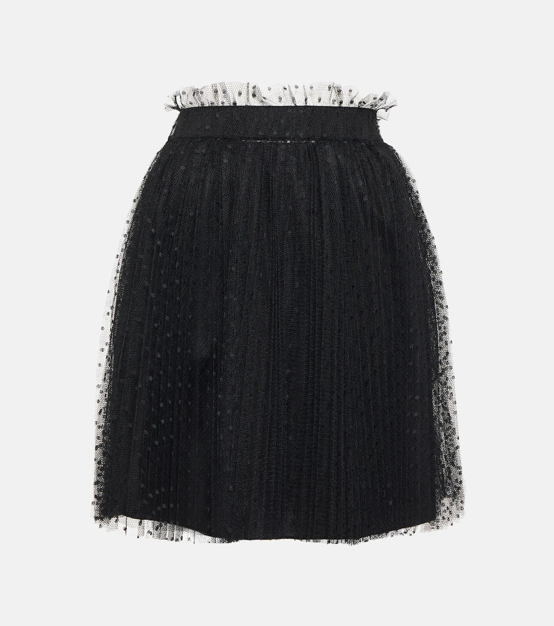 REDValentino - Point d'Esprit tulle miniskirt