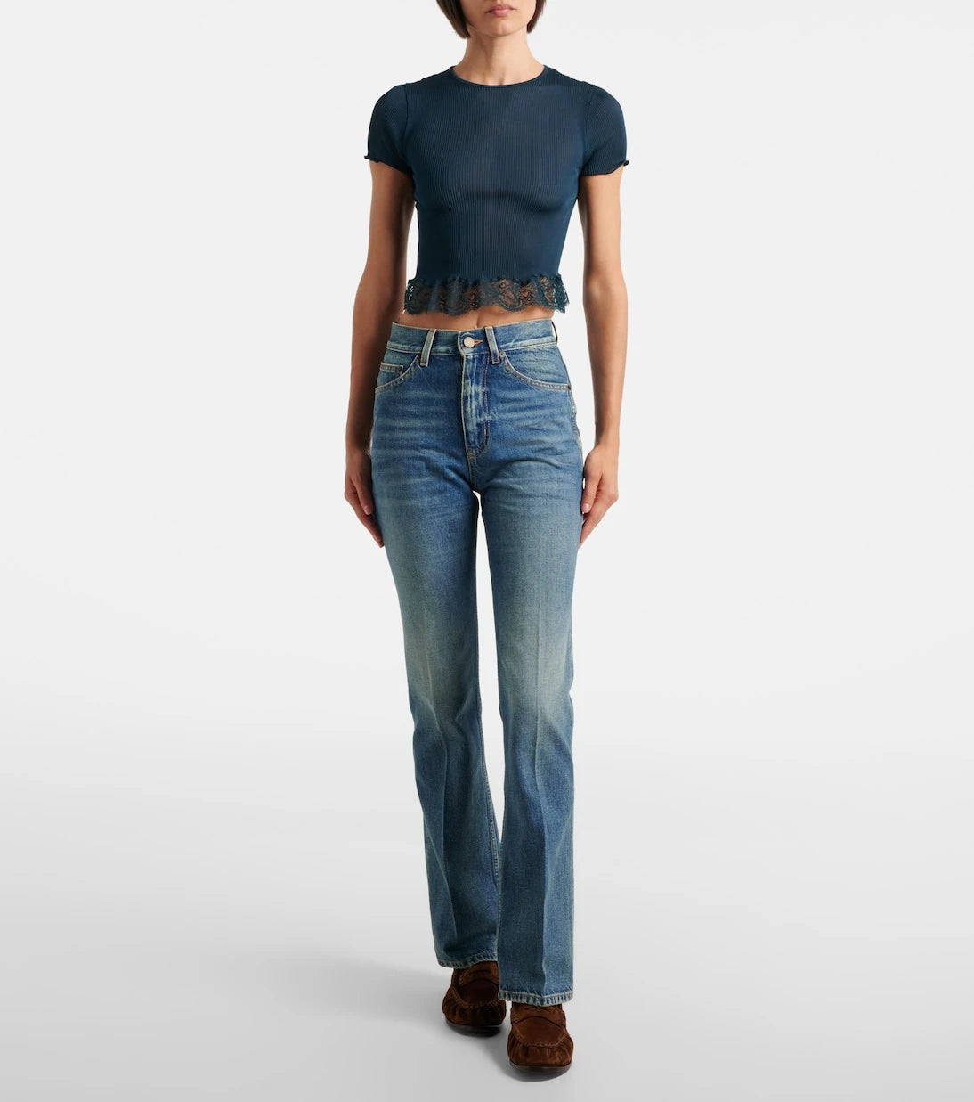 Saint Laurent - Clyde bootcut jeans