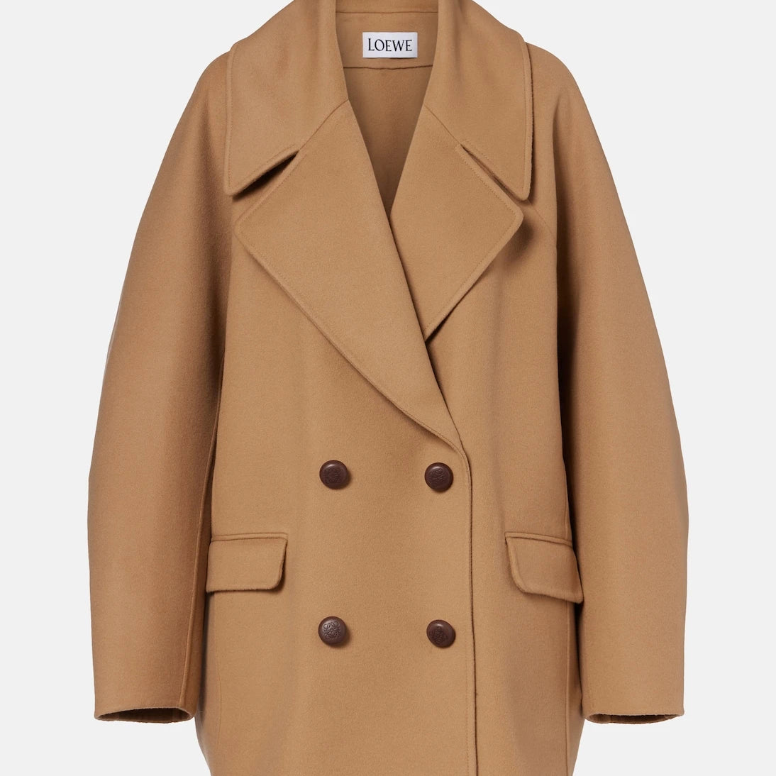 Loewe - Oversized wool peacoat