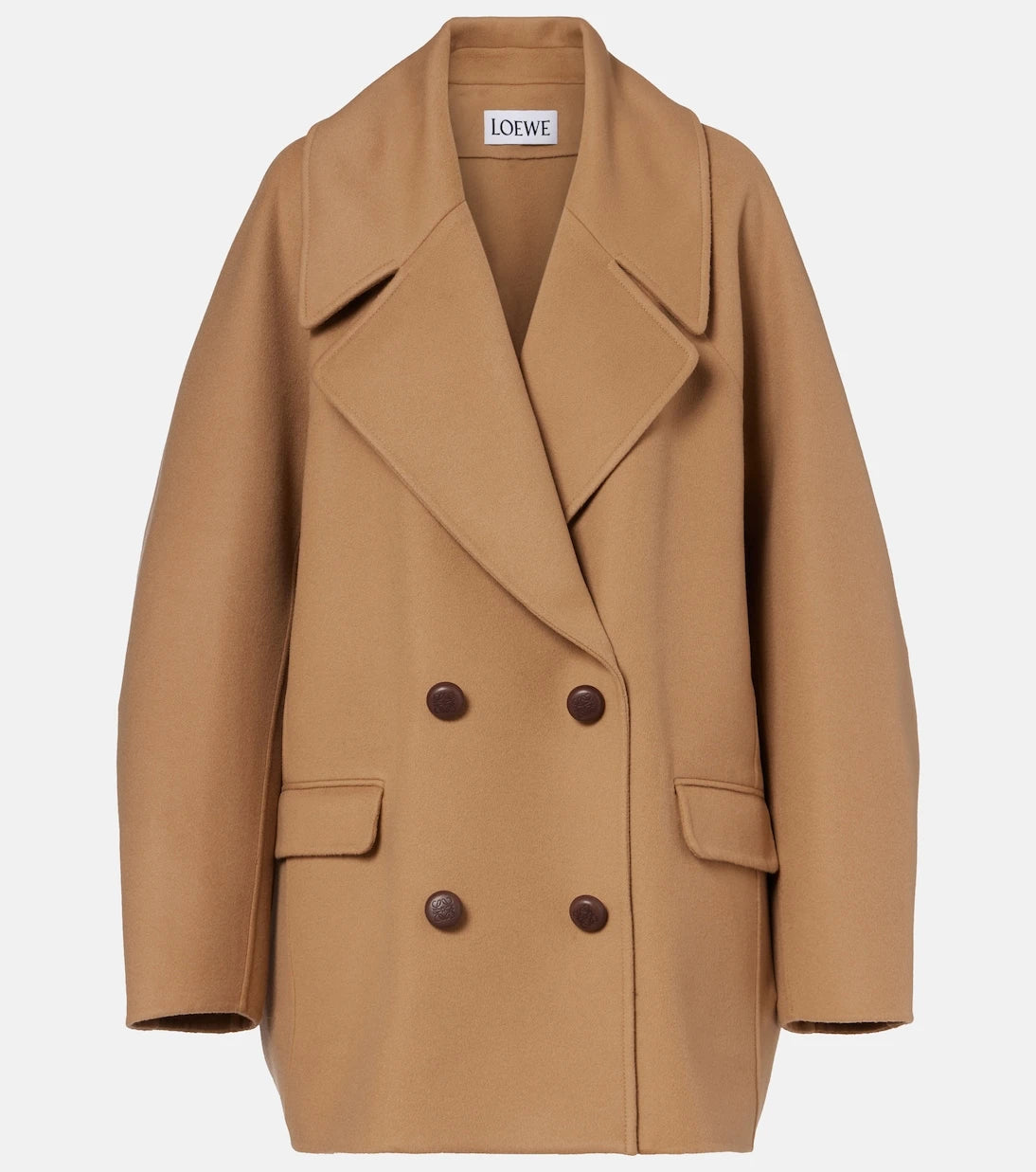 Loewe - Oversized wool peacoat