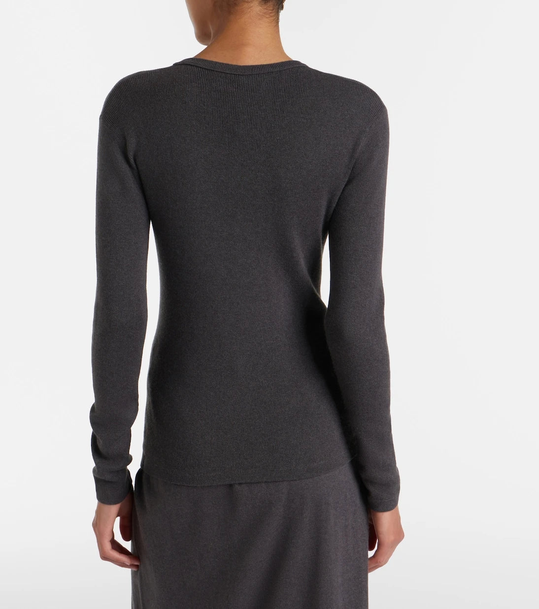 Lisa Yang - Vivian cotton and cashmere sweater