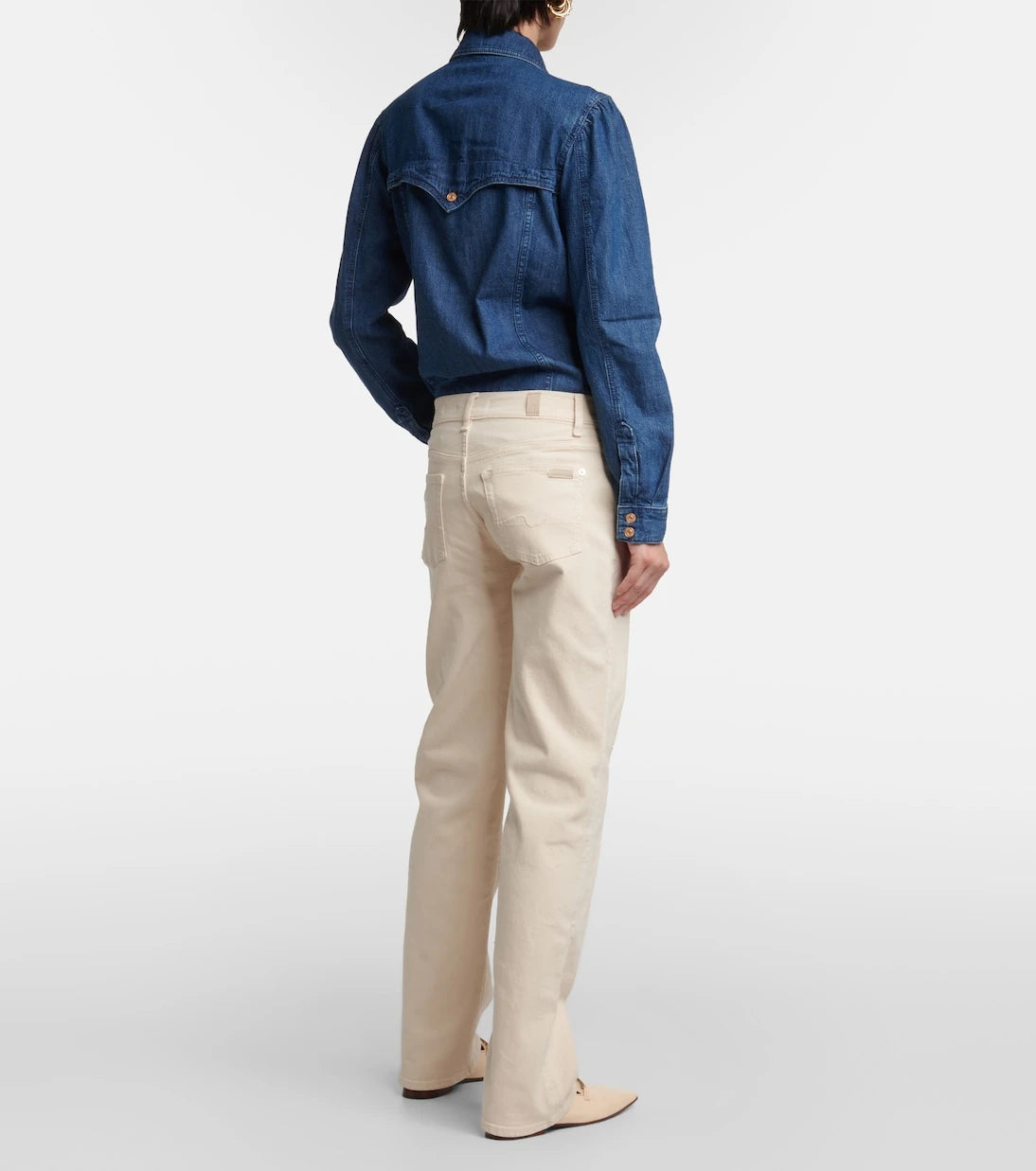 7 For All Mankind - Ellie mid-rise straight jeans