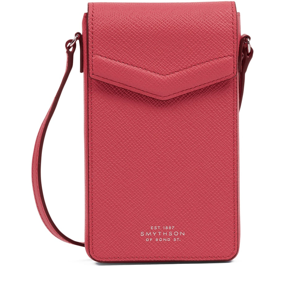 Pink Leather Envelope Phone Case