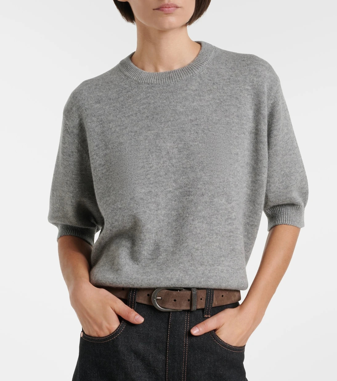 Brunello Cucinelli - Monili cashmere sweater