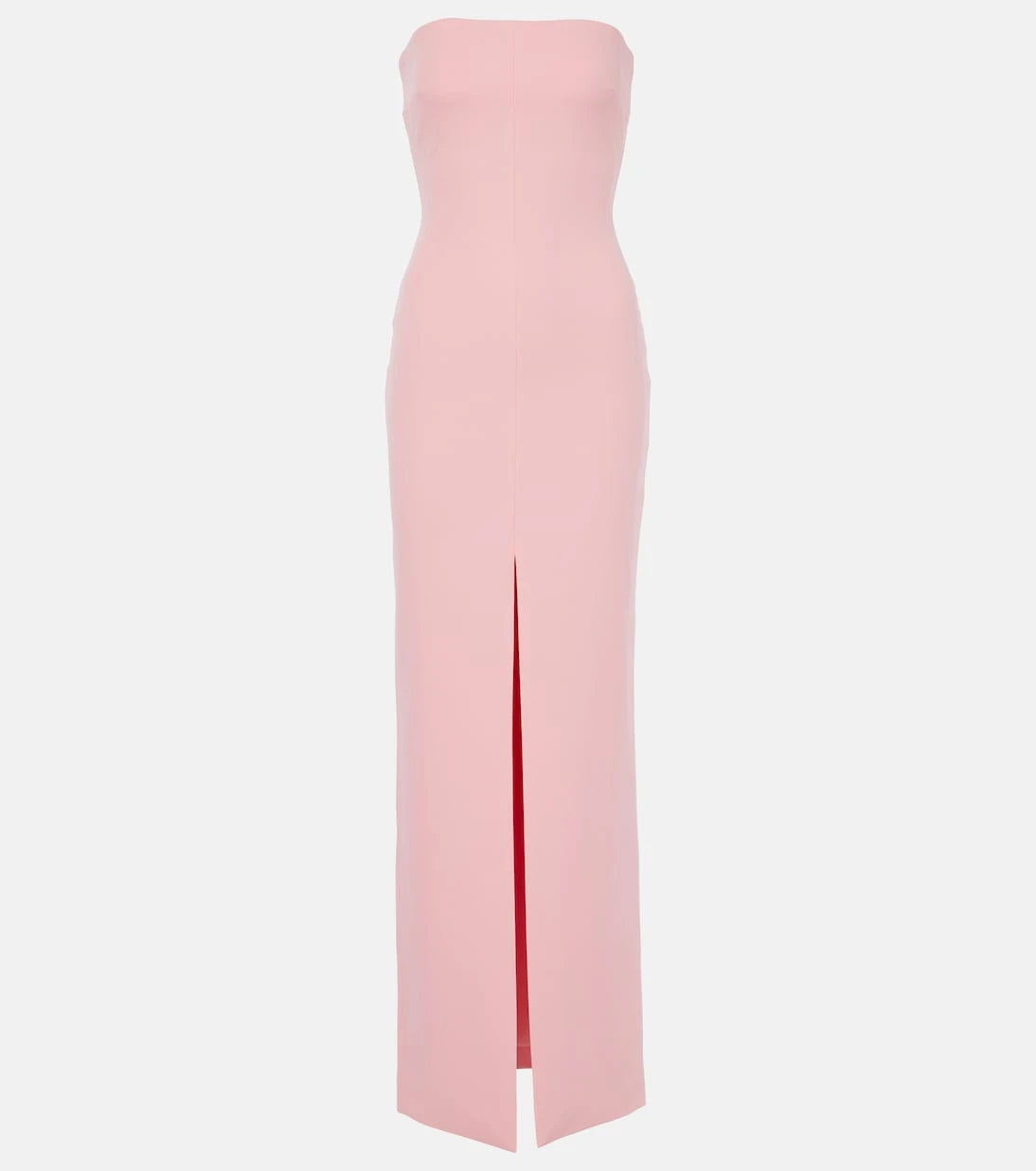 Solace London - Bysha strapless crêpe gown