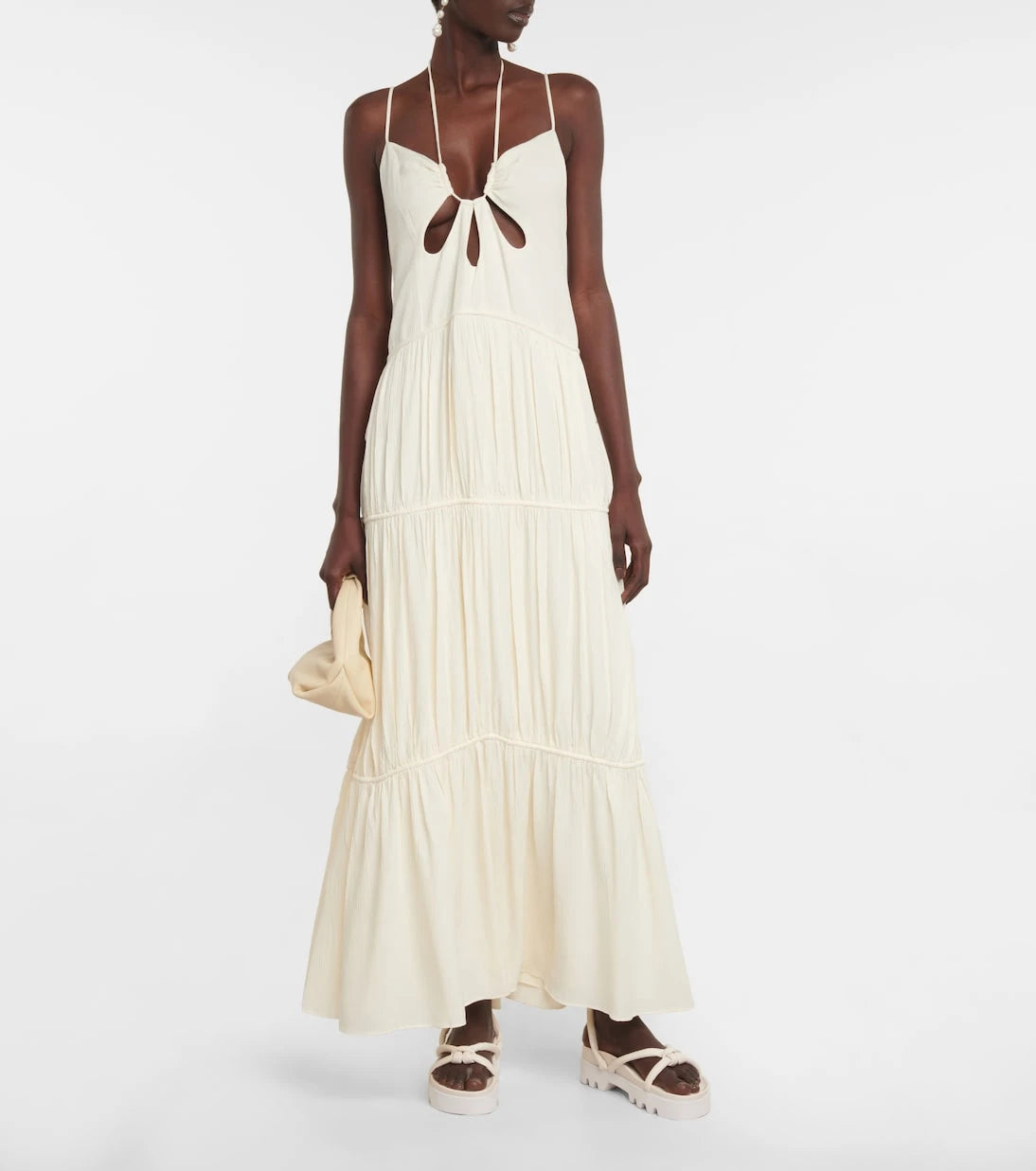 Simkhai - Lina cutout halterneck maxi dress
