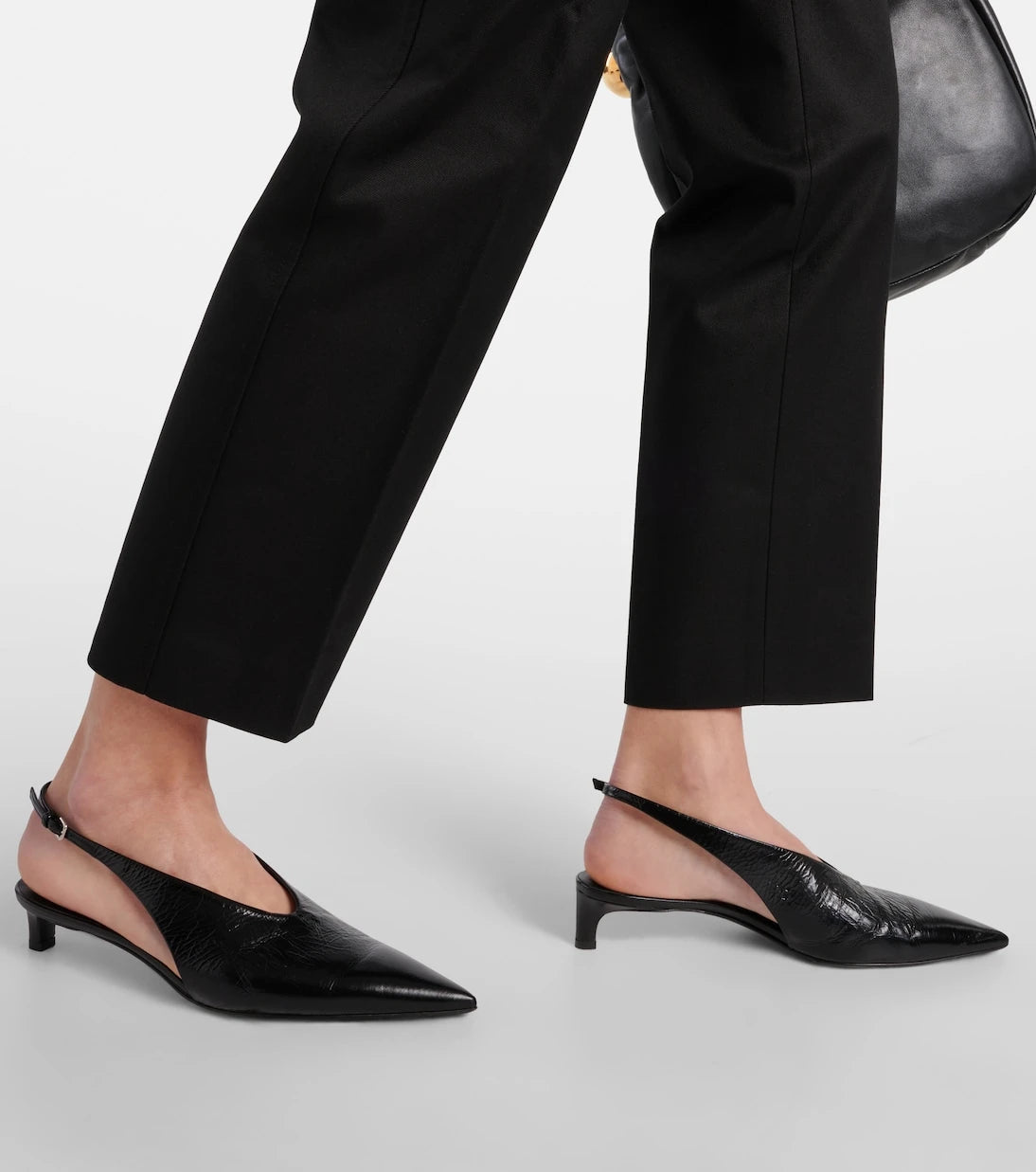 Jil Sander - Pamuk gabardin pantolon
