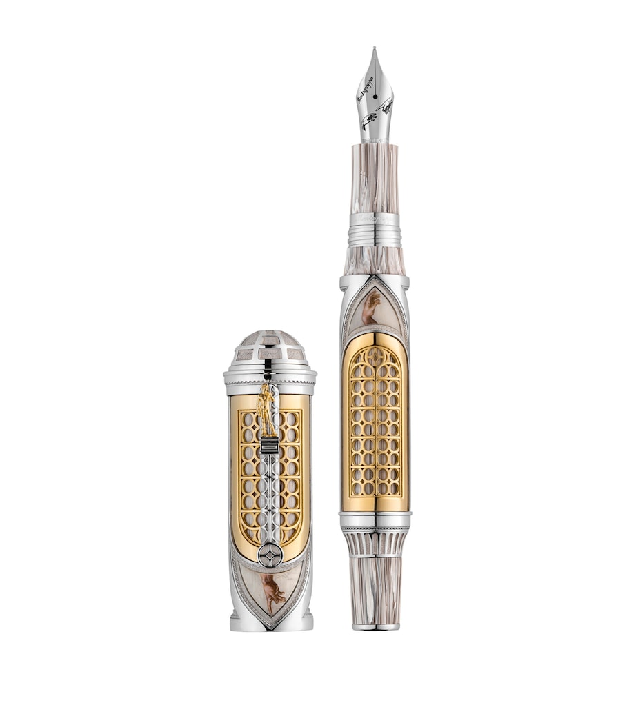 Yellow Gold Michelangelo Fountain Pen