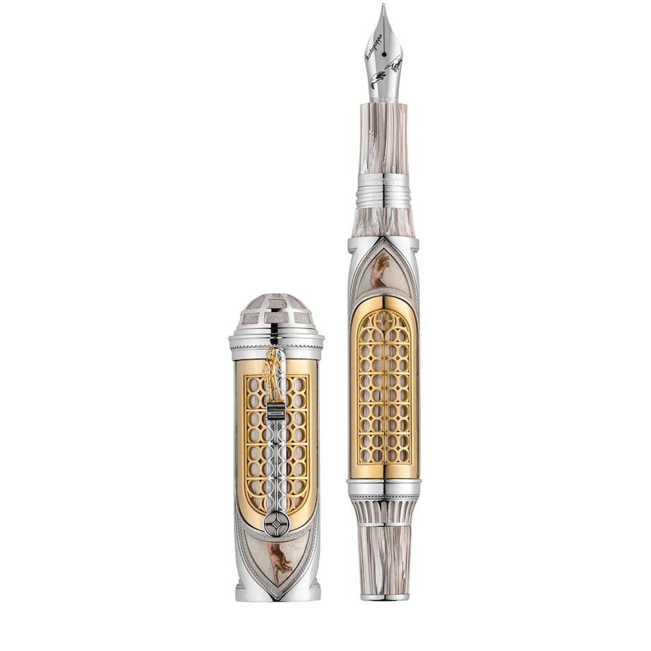 Yellow Gold Michelangelo Fountain Pen