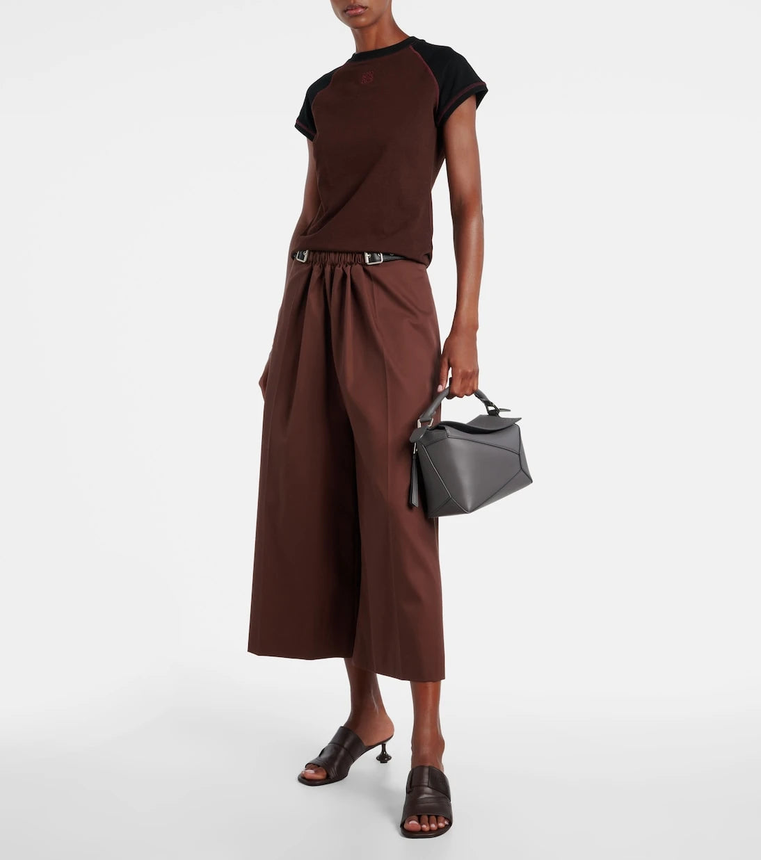 Loewe - Puzzle Edge Small leather tote bag