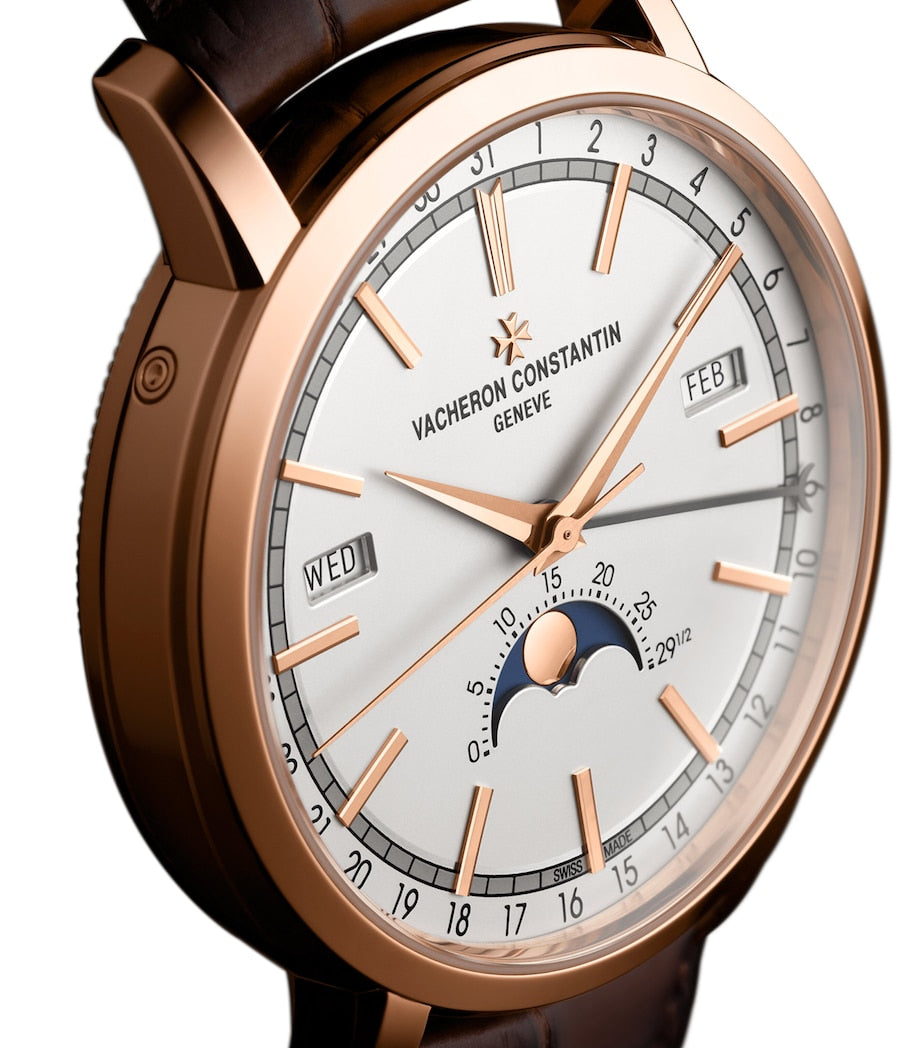Rose Gold Traditionnelle Complete Calendar Watch 41mm