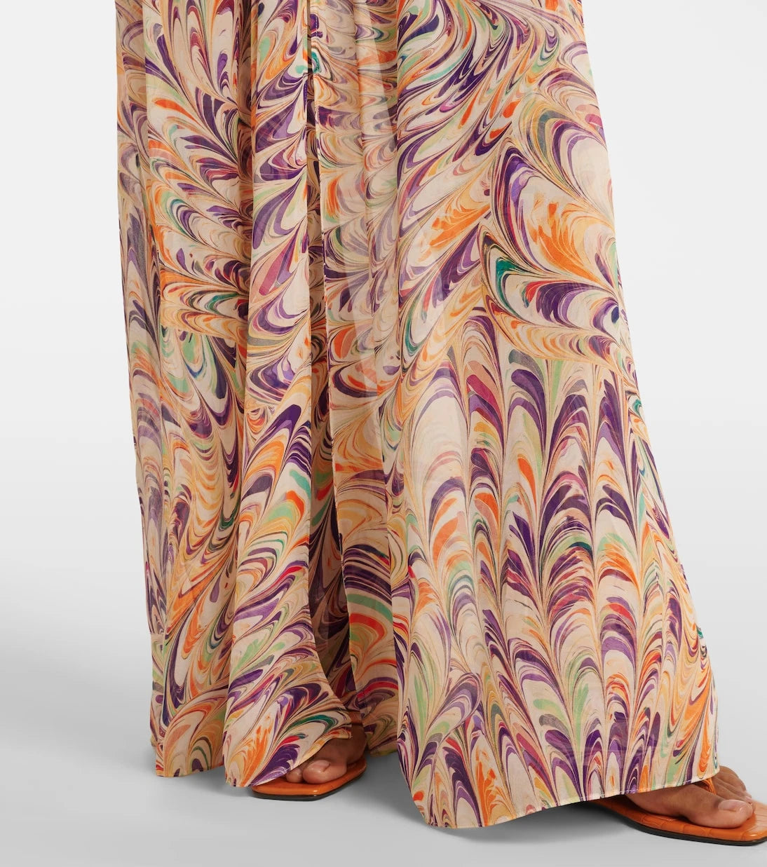 Alexandra Miro - Chloe printed georgette kaftan