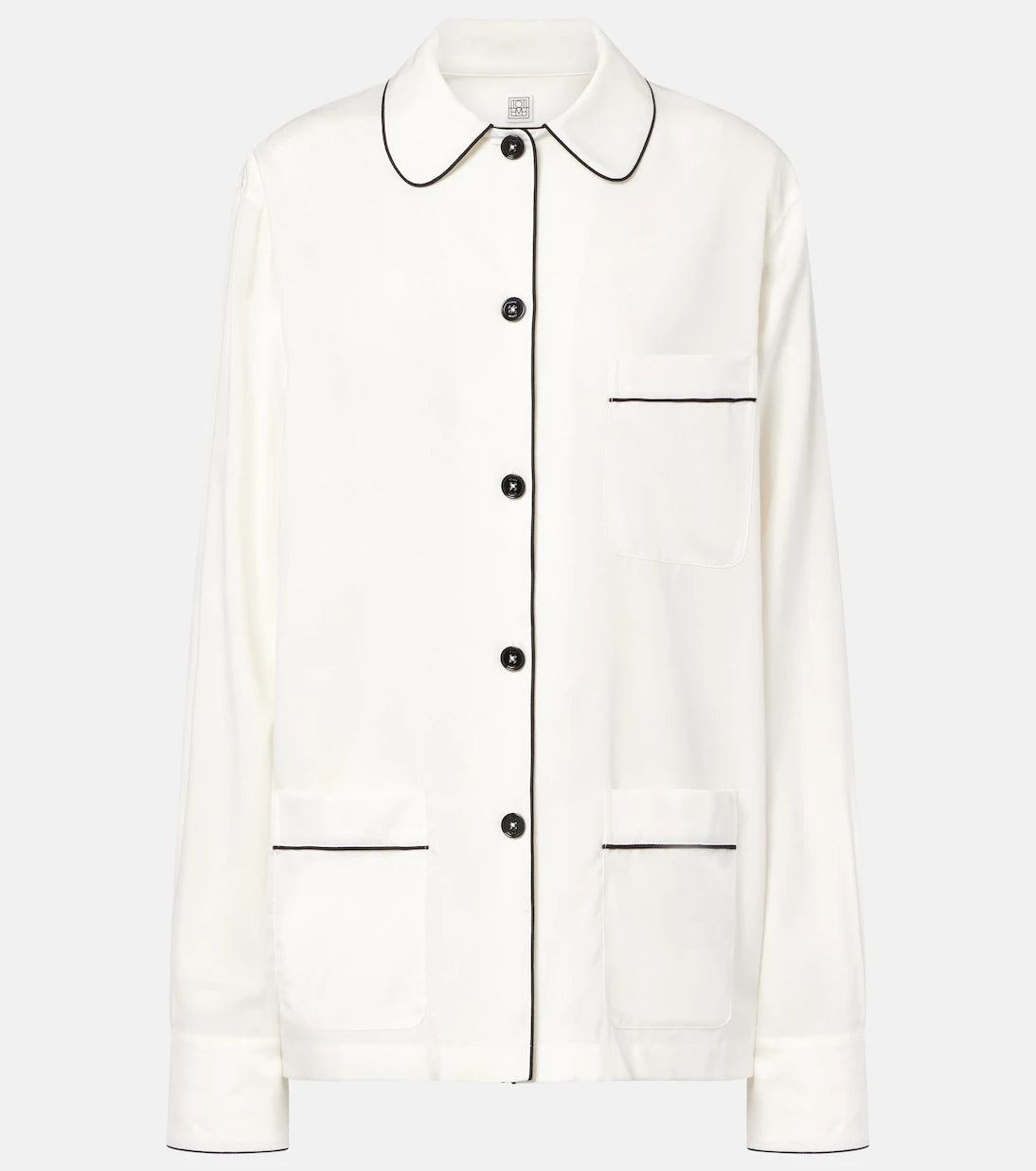Toteme - Oversized silk shirt