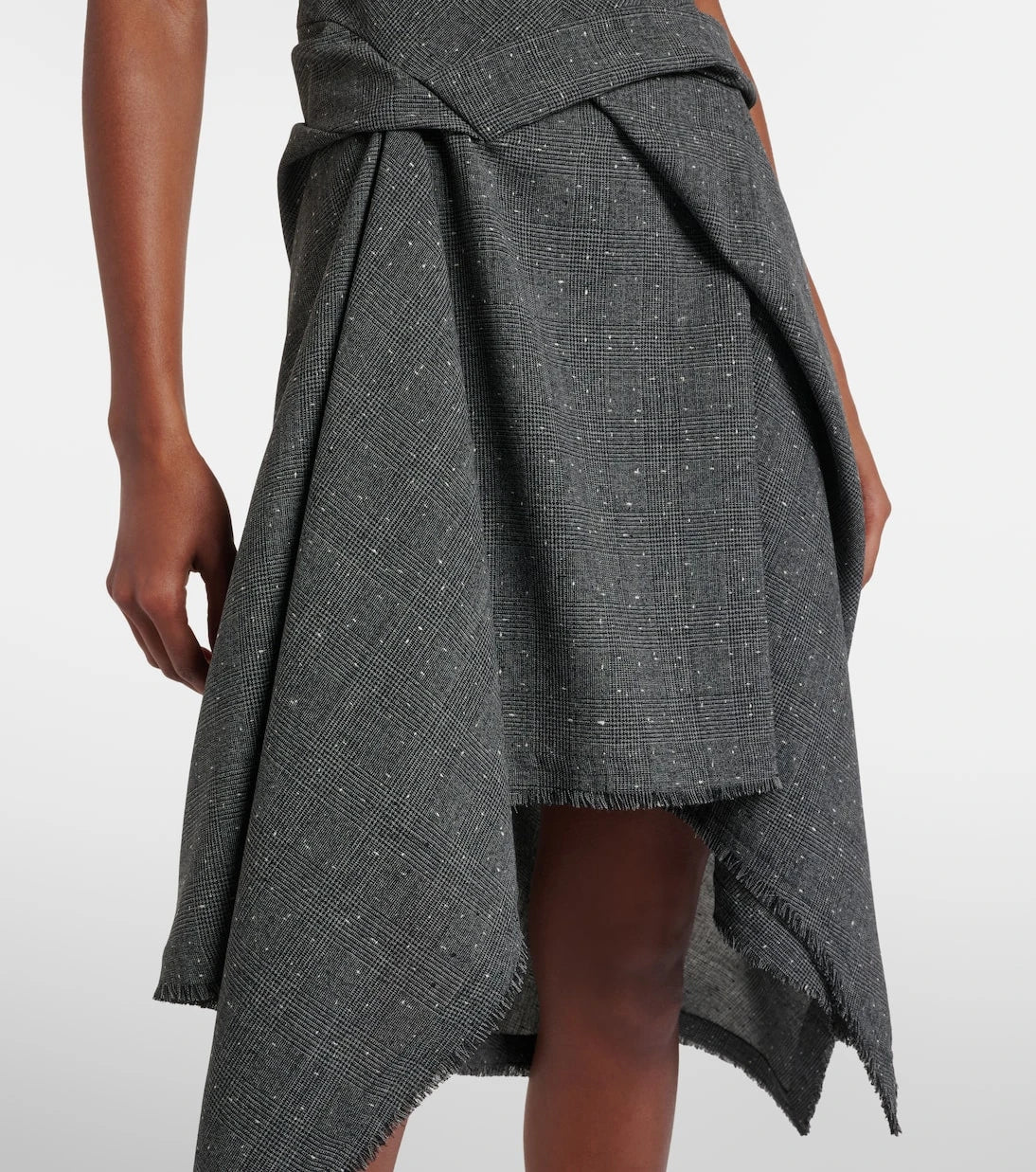 McQueen - Wool midi dress