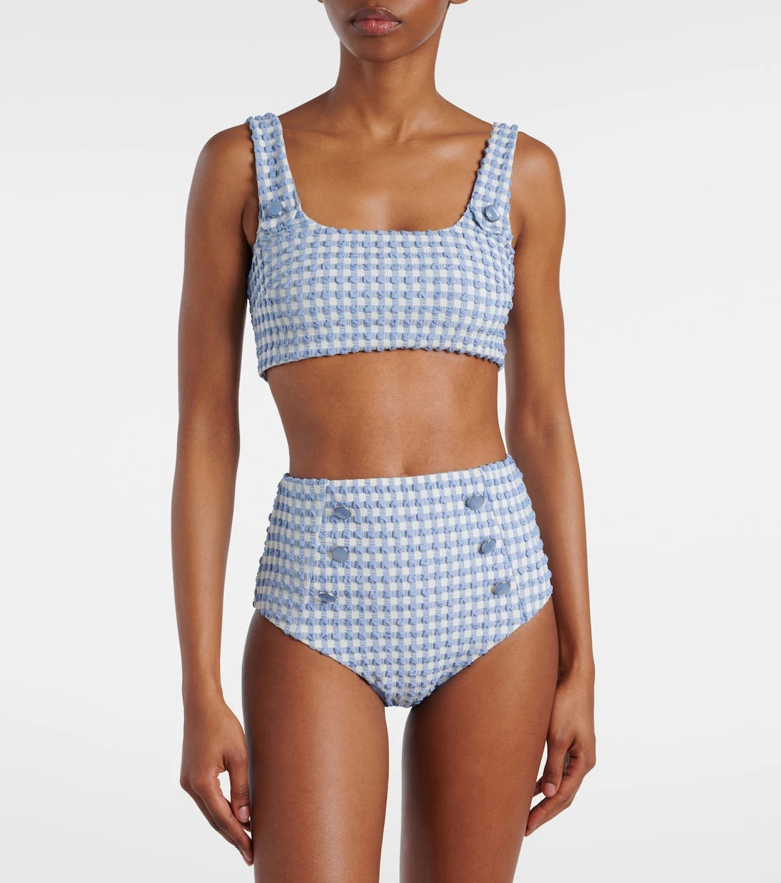 Simkhai - Ginger gingham bikini bottoms
