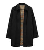 Black Cotton Camden Heritage Short Car Coat