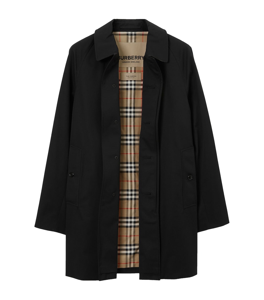 Black Cotton Camden Heritage Short Car Coat