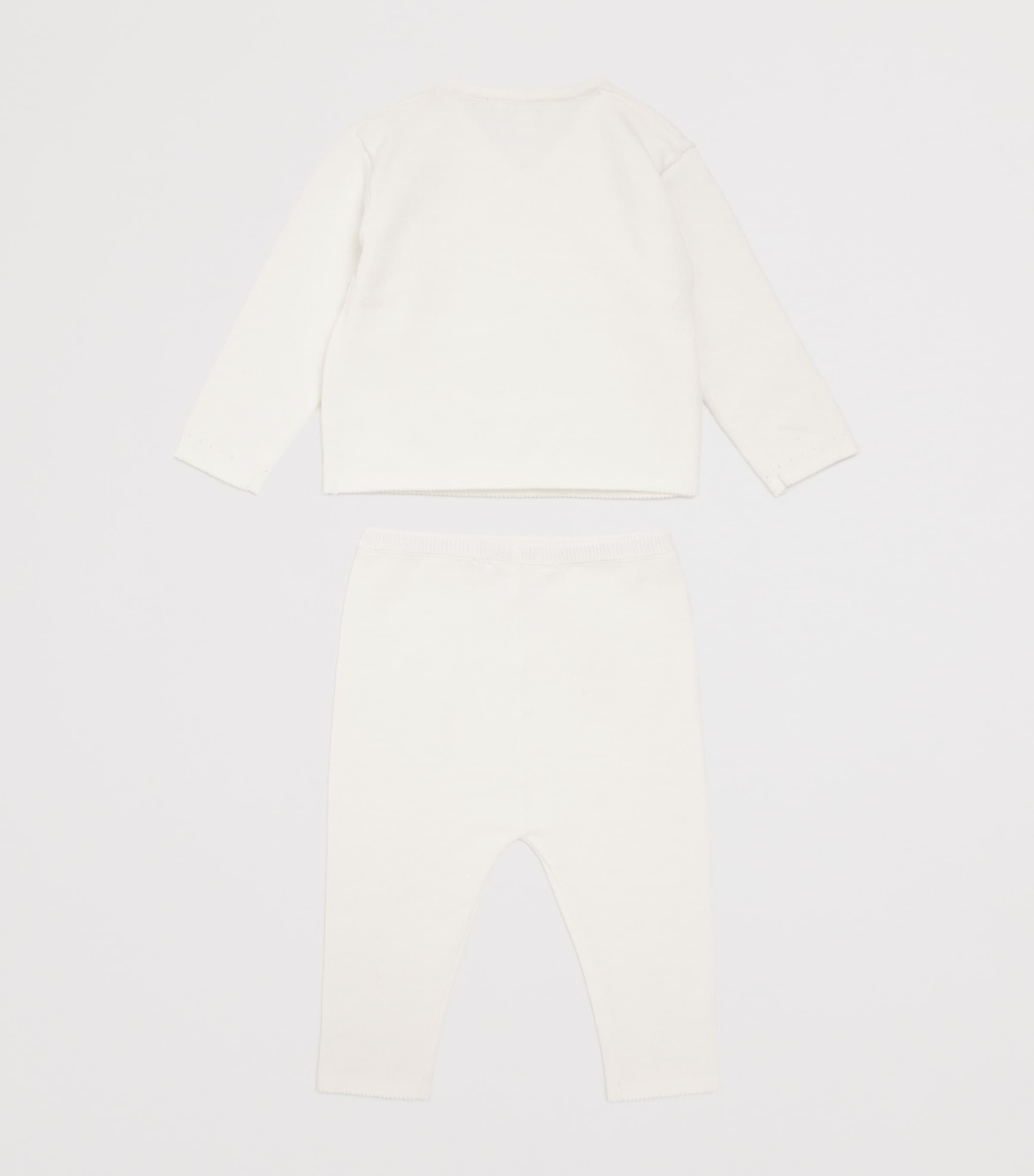 Cotton Wrap Cardigan and Leggings Set (1-24 Months)