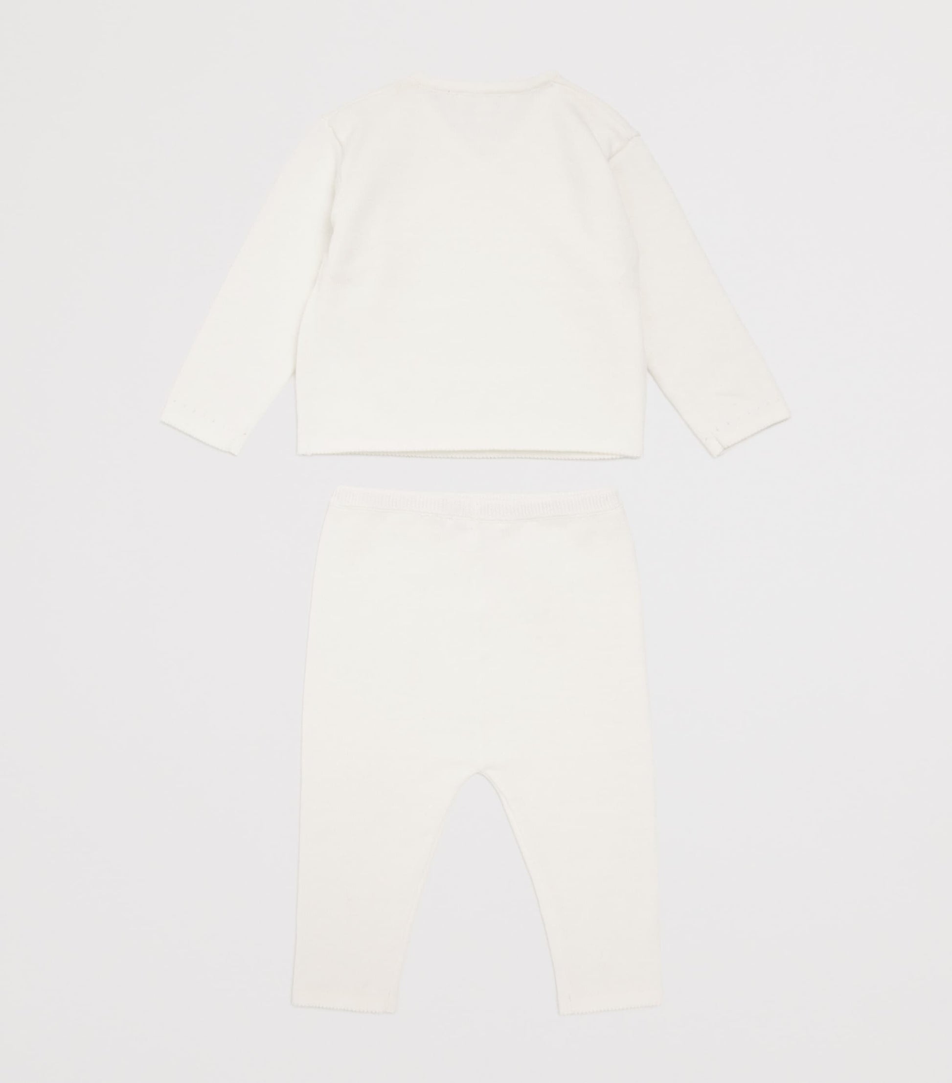 Cotton Wrap Cardigan and Leggings Set (1-24 Months)