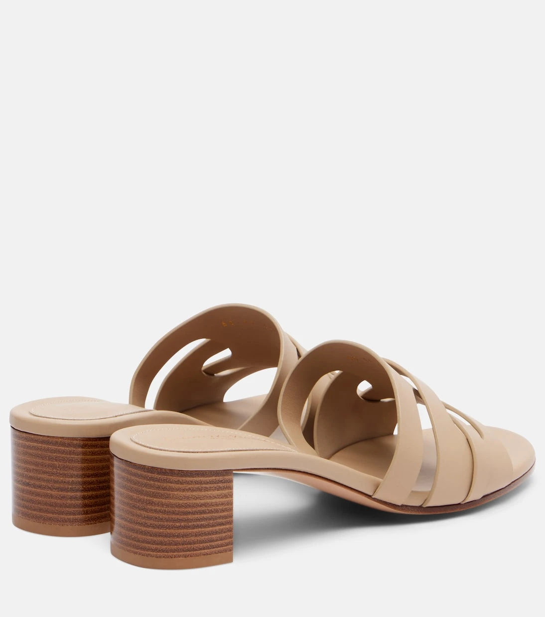 Gianvito Rossi - Nora leather mules