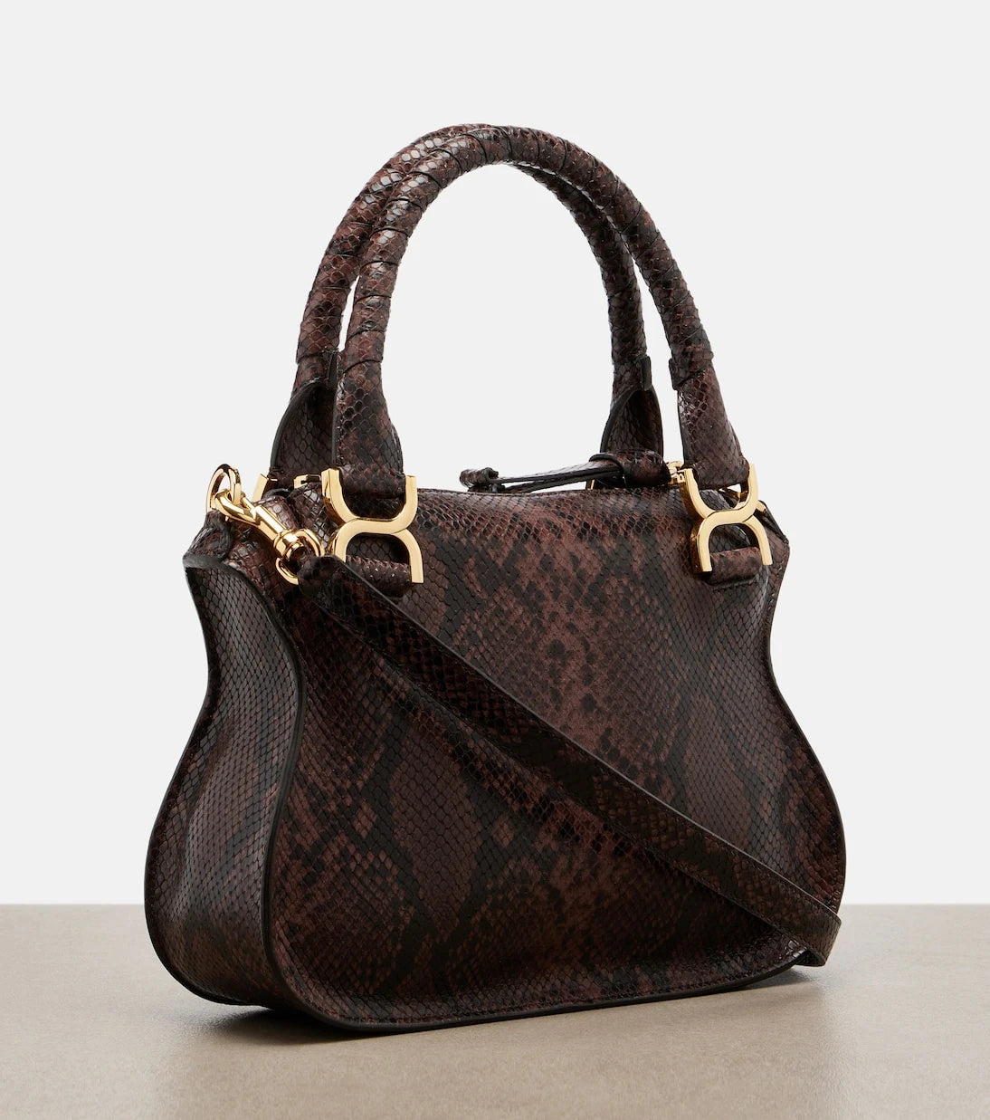 Chloé - Marcie Small leather top-handle bag