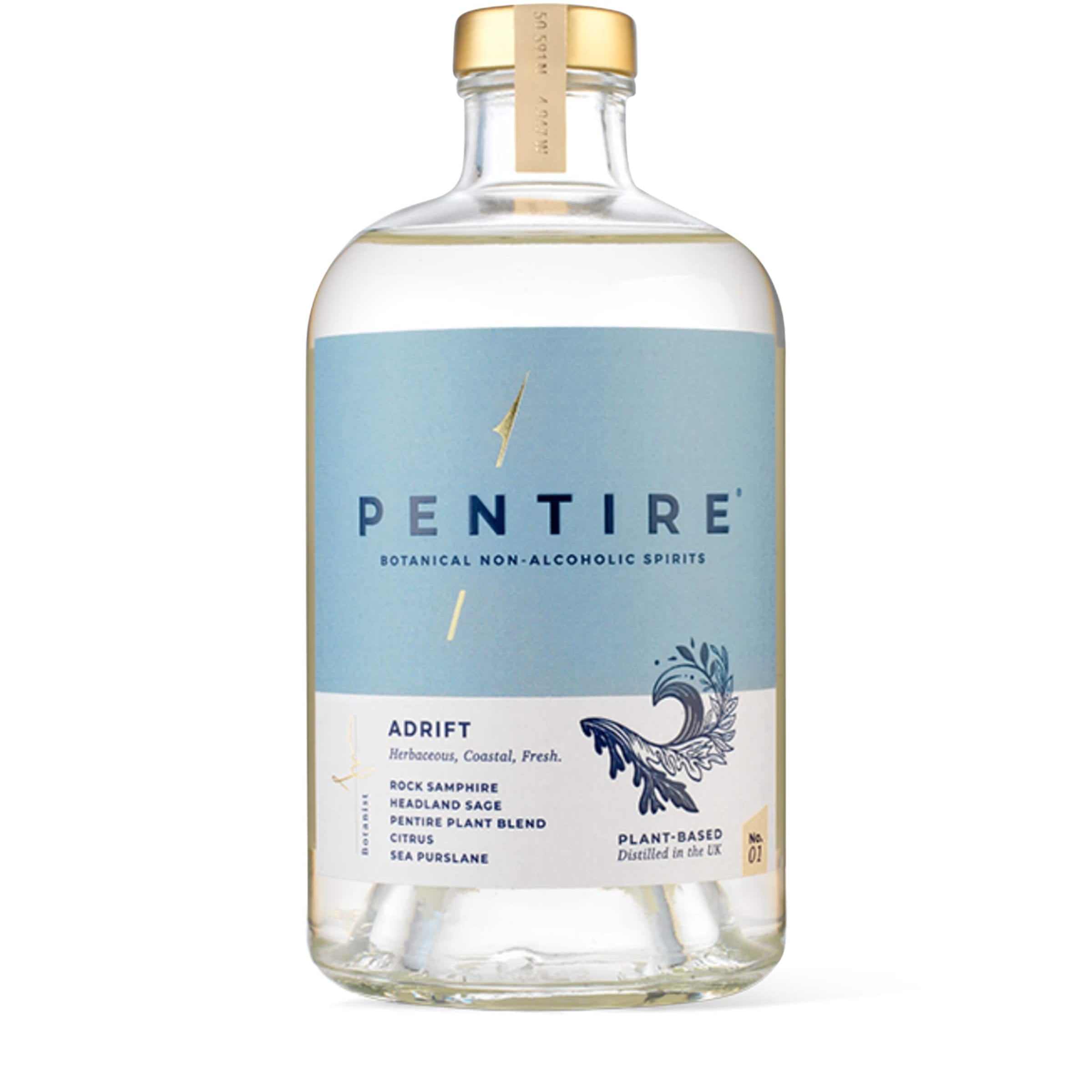Pentire Non-Alcoholic Adrift Botanical Spirit (70cl)