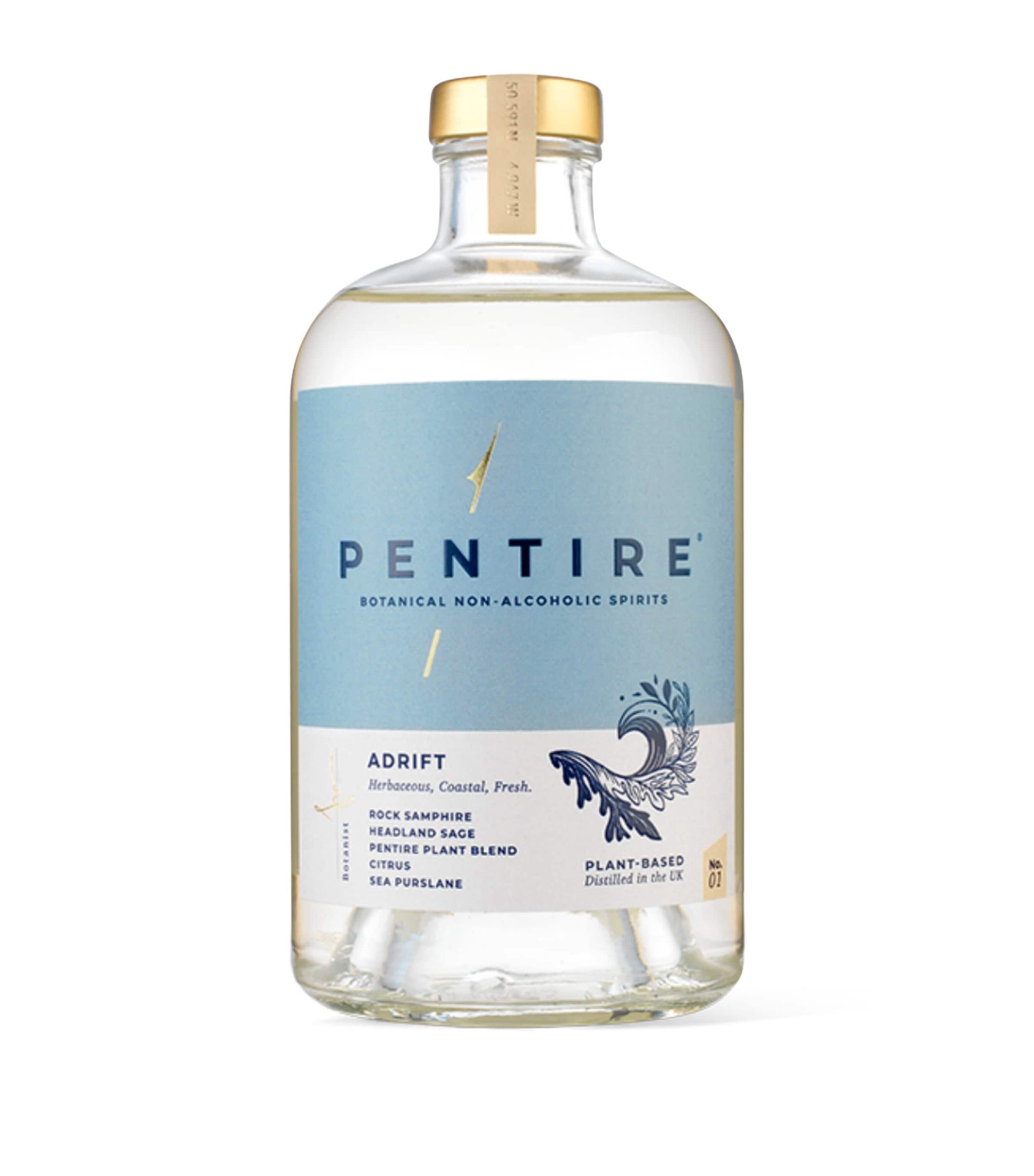 Pentire Non-Alcoholic Adrift Botanical Spirit (70cl)