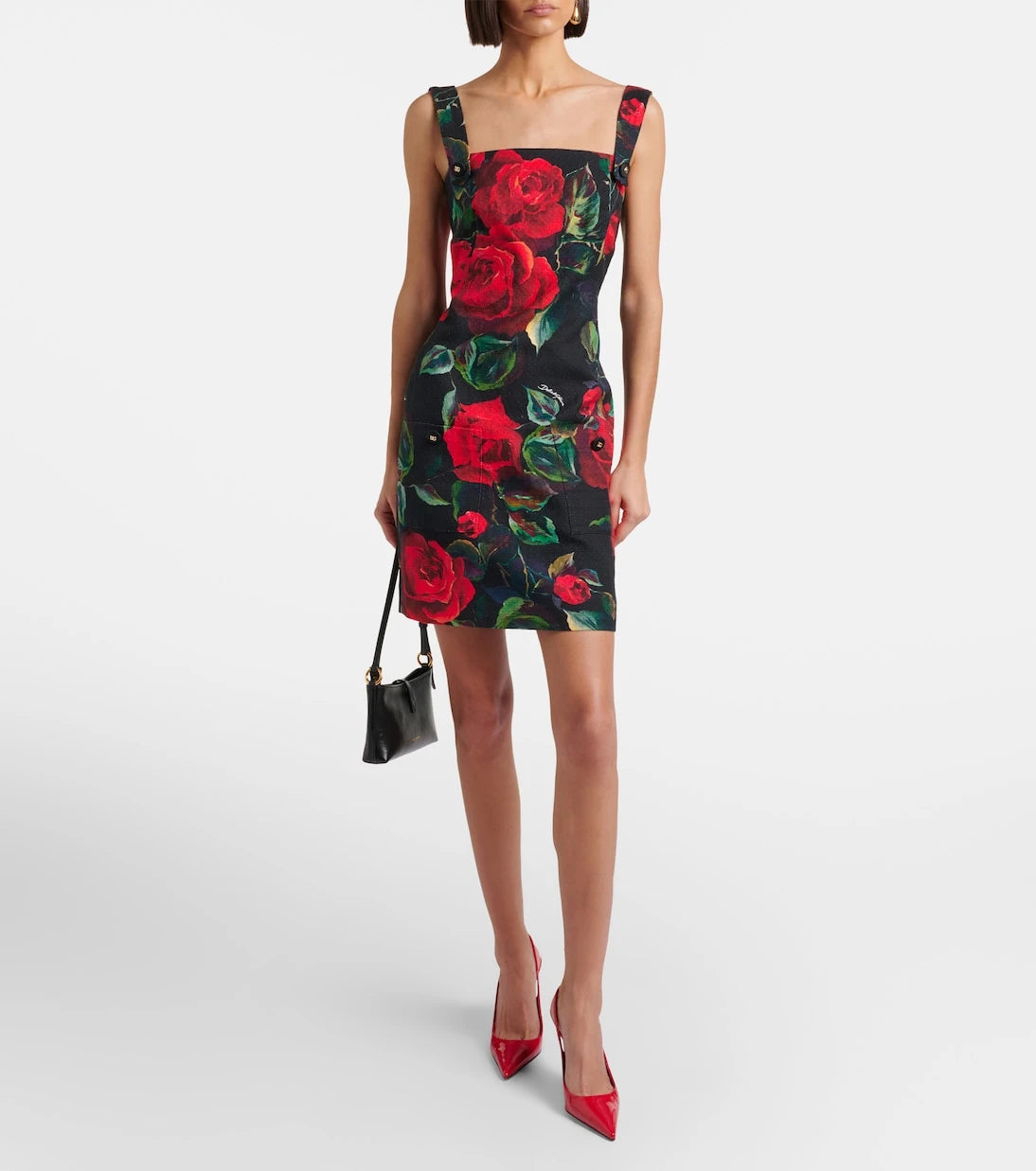 Dolce&Gabbana - DG patent leather slingback pumps