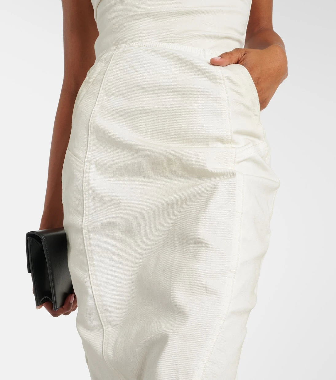 Entire Studios - Channel denim maxi skirt
