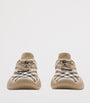 Beige Knit Check Neptune Sneakers