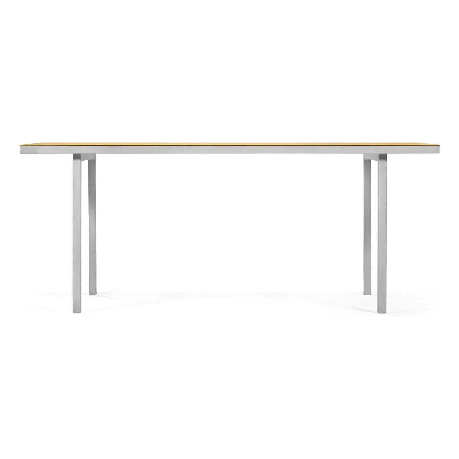 Valerie Objects - Alu dining table, Muller Van Severen | Yellow