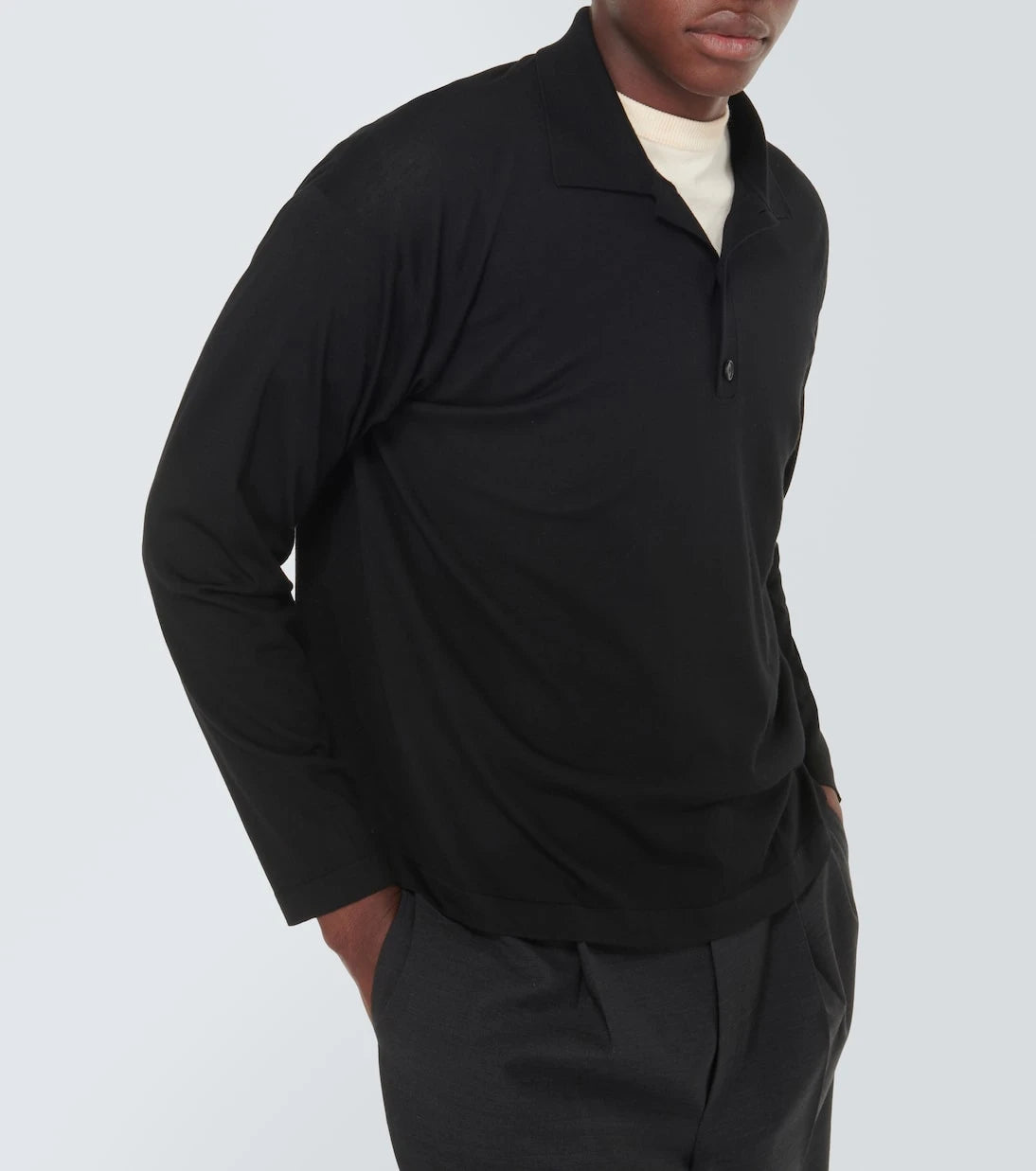 The Row - Djon wool polo sweater