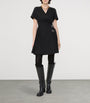 Burberry Black Pleated Kilt Mini Dress