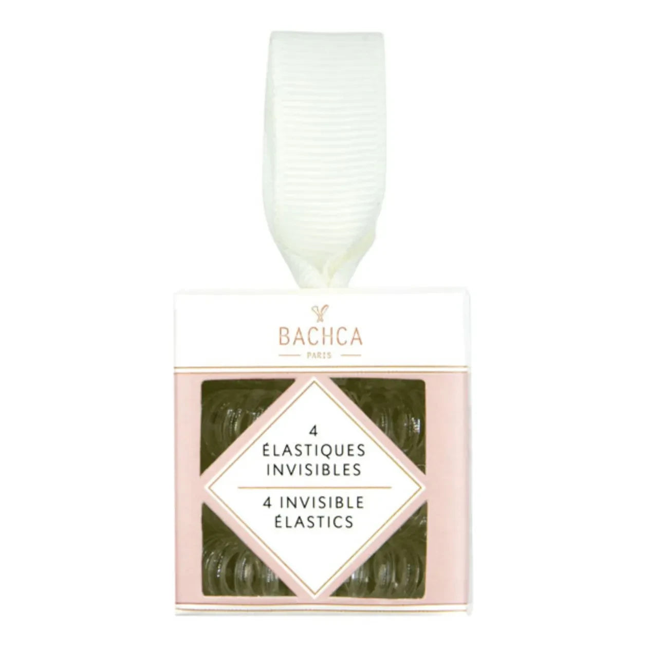 Bachca - Invisible Spiral Hair Elastics - Set of 4