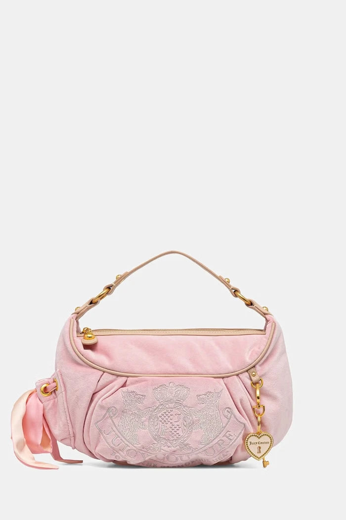 Juicy Couture DAYDREAMER kadife kadın tote çanta