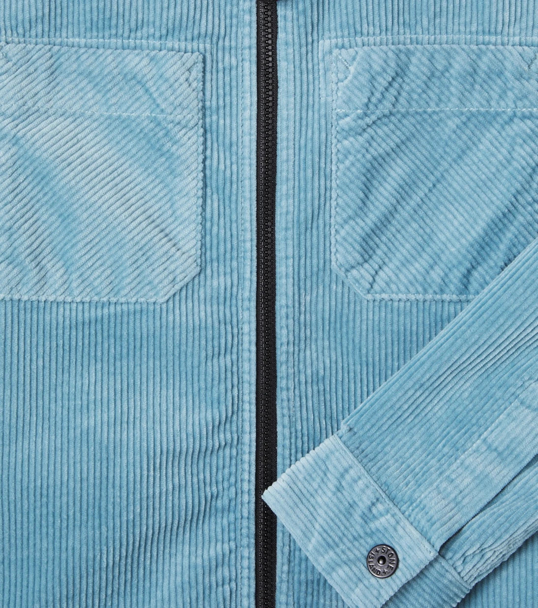 Stone Island Junior - Compass cotton-blend corduroy overshirt