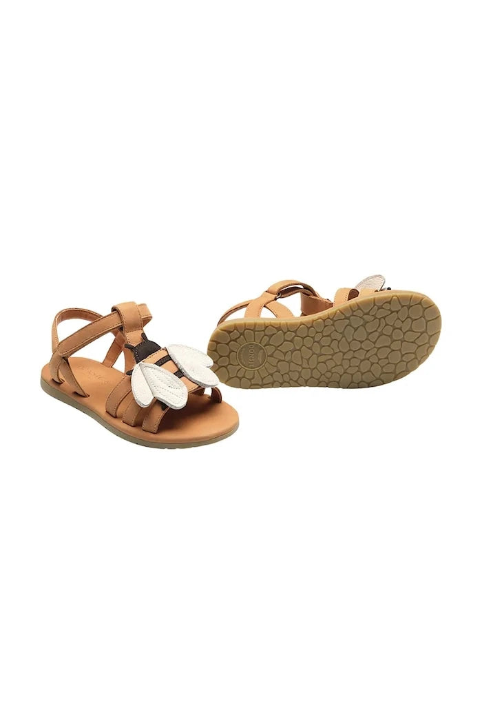 Donsje çocuklar için nubuk sandalet Iles Sky Sandals Bee