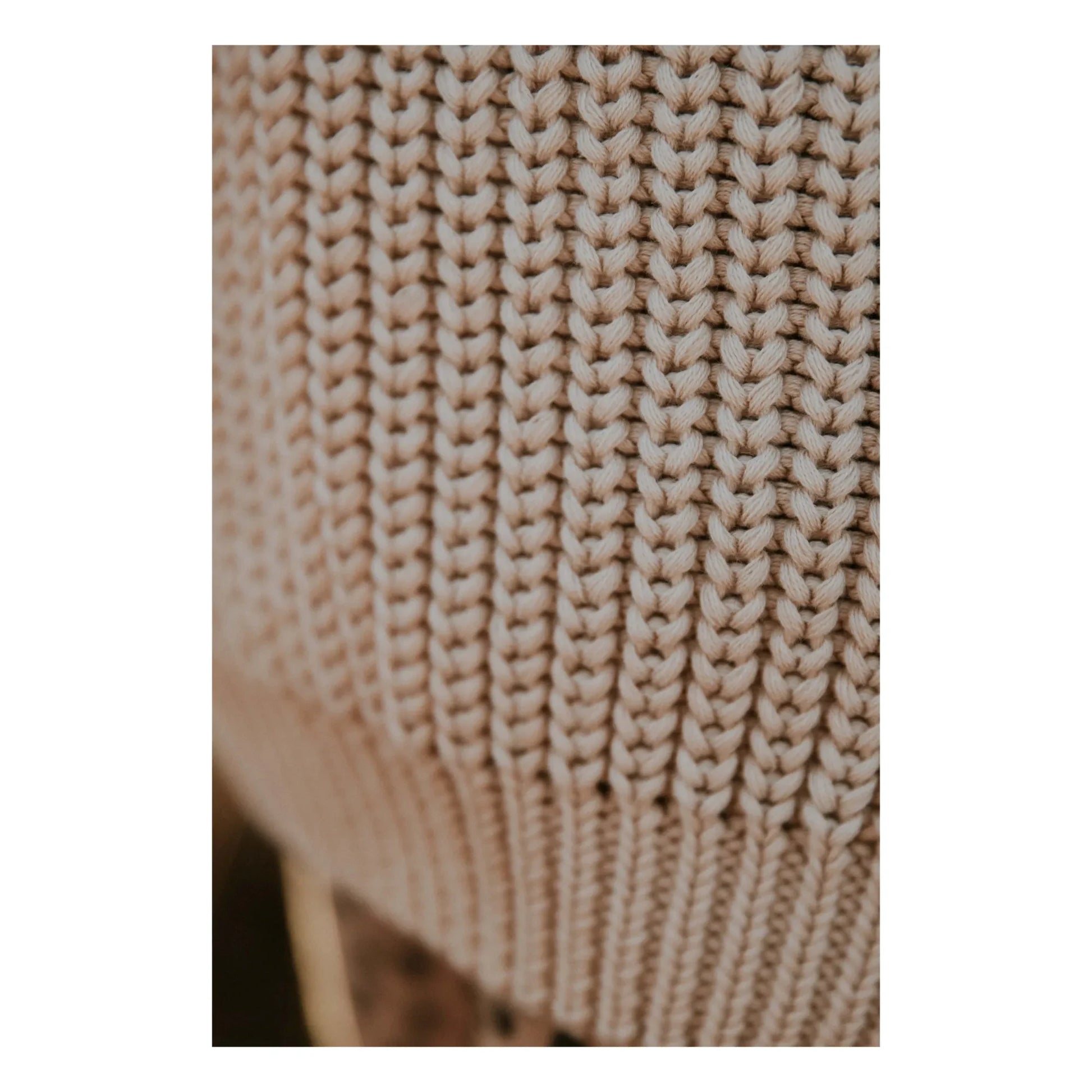 Yuki - Chunky Organic Cotton Jumper | Ecru