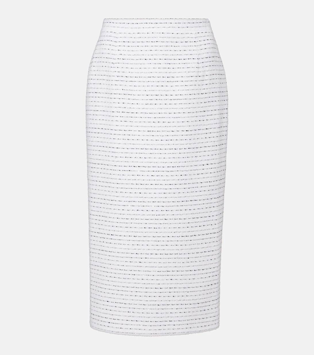 Alessandra Rich - Sequined tweed midi skirt