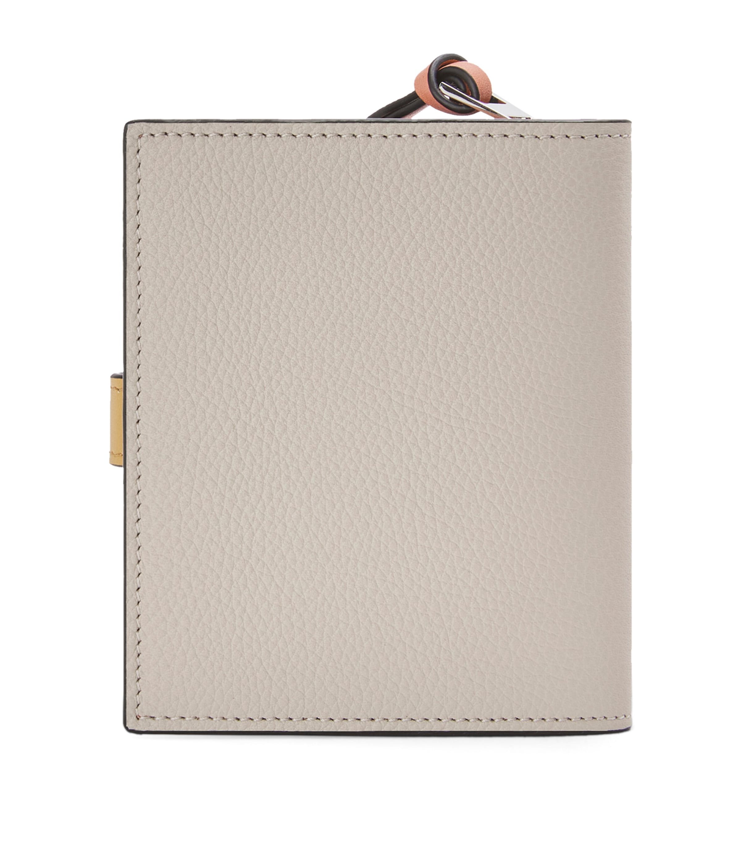 LOEWE Beige Leather Zip Wallet
