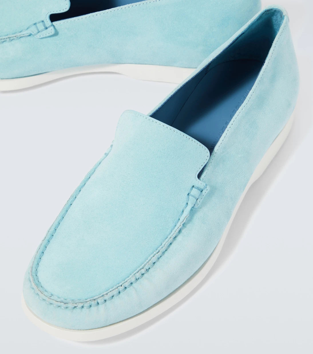 Manolo Blahnik - Monaco suede loafers
