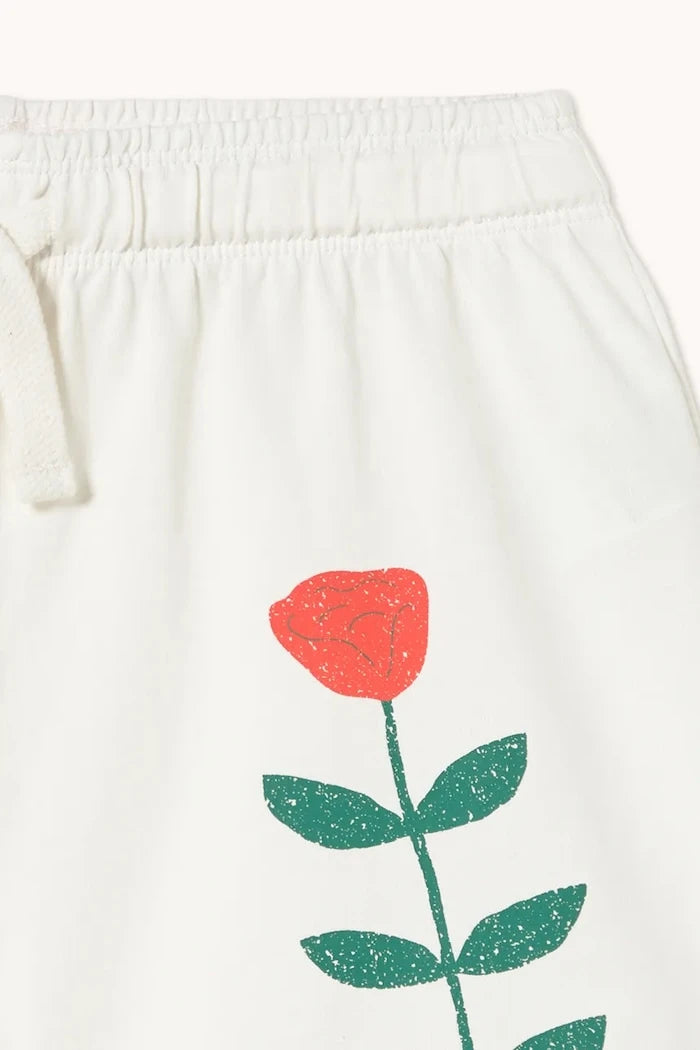 Tinycottons RED ROSES GRAPHIC SHORTS Çocuk Pamuklu Kısa Şort