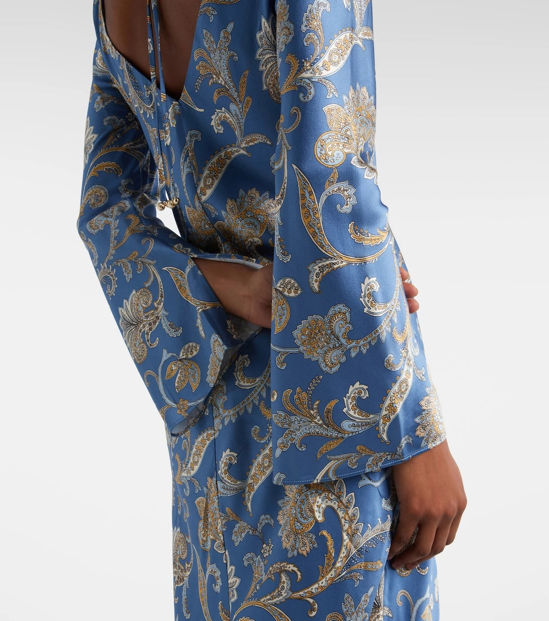 Veronica Beard - Ember printed silk-blend maxi dress