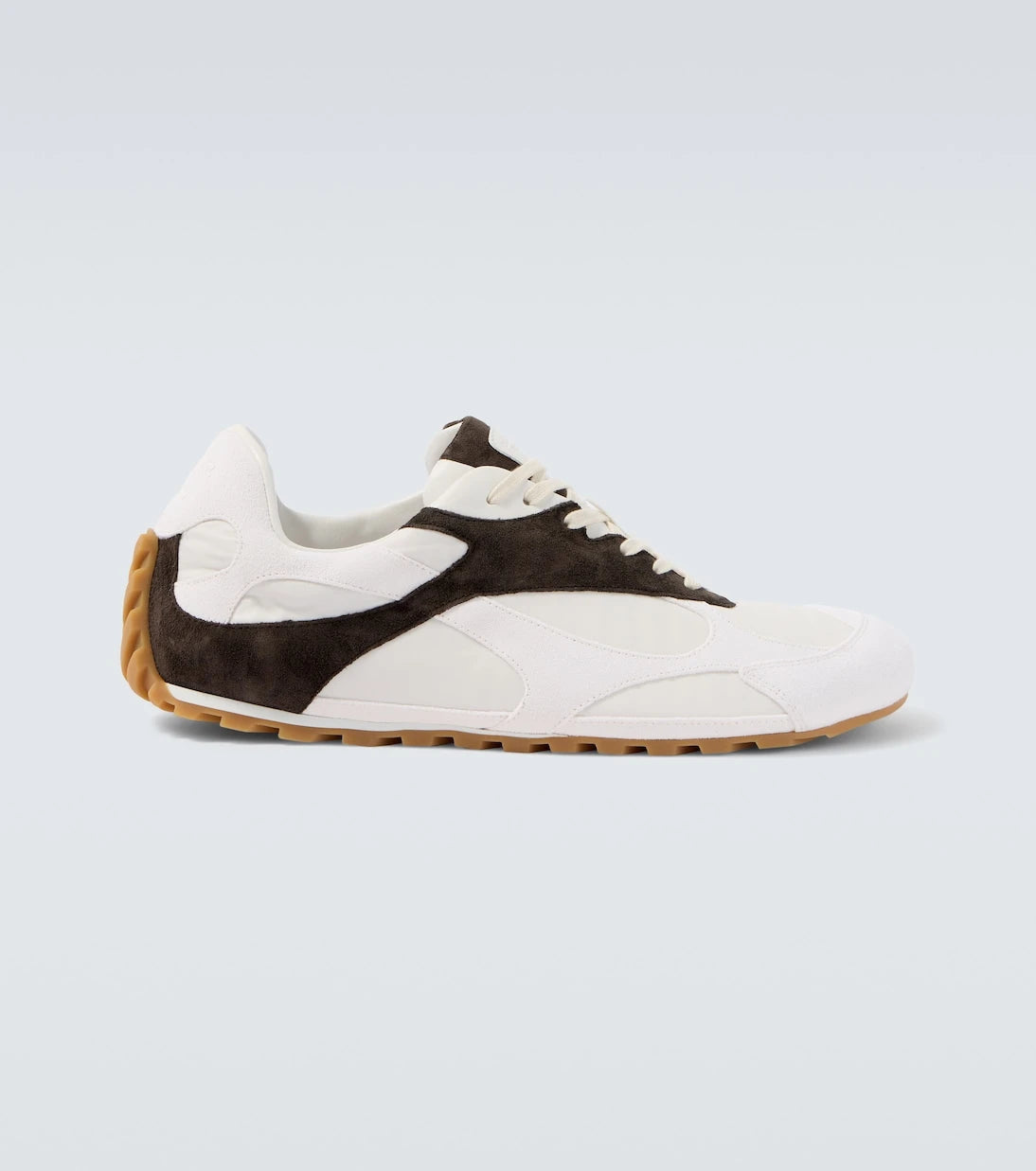 Bottega Veneta - Orbit Flash suede-trimmed sneakers