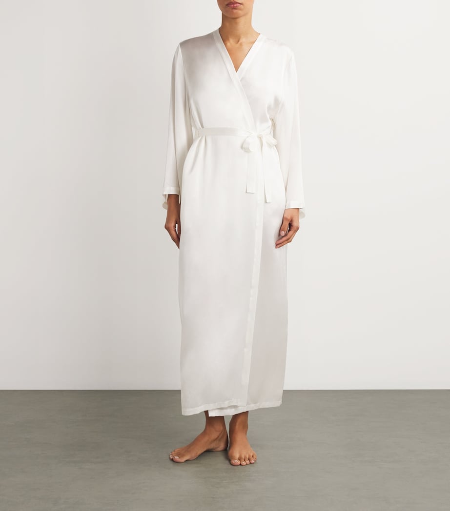 Silk Longline Tracy Robe