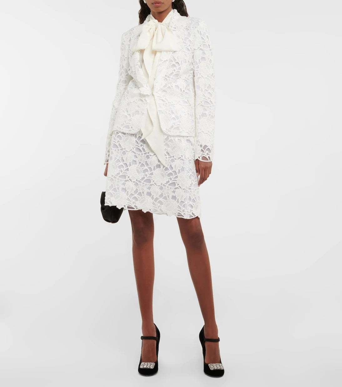 Giambattista Valli - Embellished velvet pumps