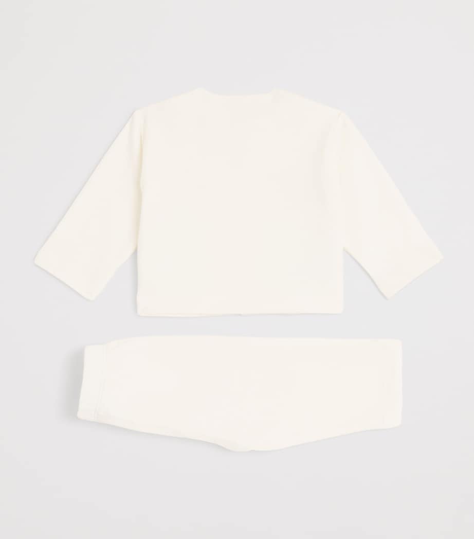 Il Gufo Stretch-Cotton Sweatshirt and Trousers Set (6-24 Months)